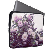 バラ低木の写真 ラップトップスリーブ (正面右)