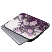 バラ低木の写真 ラップトップスリーブ (正面下部)