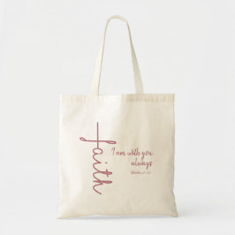 バラ信仰と聖書の聖句 トートバッグ