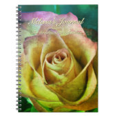 バラ個人用設定のジャーナルまたはノートブック ノートブック (正面)
