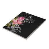 バラ優雅 タイル (側面)