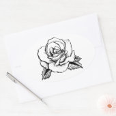 バラ入れ 楕円形シール (封筒)