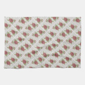 バラ全体 キッチンタオル (横)