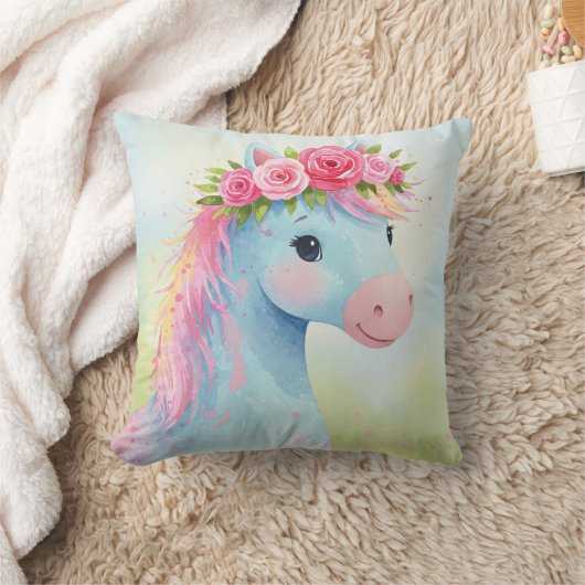 バラ冠 クッション (ブランケット)