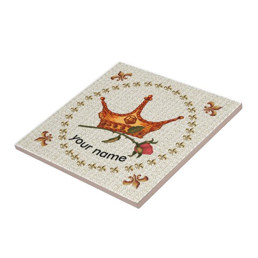 バラ冠 タイル (側面)