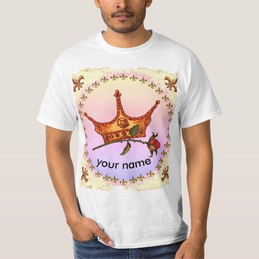 バラ冠 Tシャツ (正面)