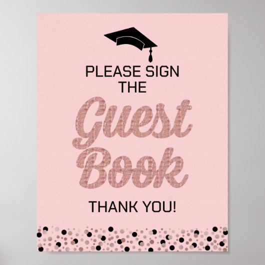 バラ台本にサインして下さいGrad Sign ポスター (正面)