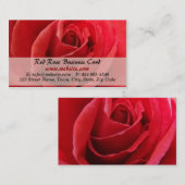 バラ名刺 名刺 (正面/裏面)
