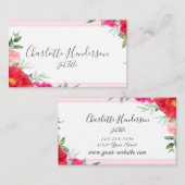 バラ名刺 名刺 (正面/裏面)