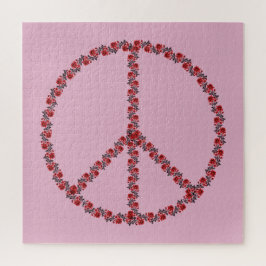 バラ和平サイン ジグソーパズル