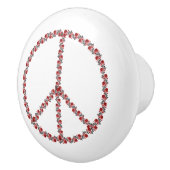 バラ和平サイン セラミックノブ (右)