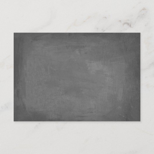 バラ園の花柄の詳細の結婚式の招待状 エンクロージャーカード (裏面)