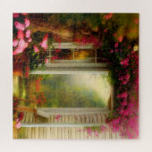 バラ園の門 ジグソーパズル (横)