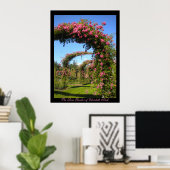 バラ園エリザベス・パークのポスター ポスター (ホームオフィス)