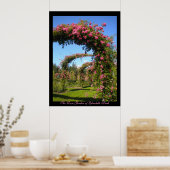 バラ園エリザベス・パークのポスター ポスター (キッチン)