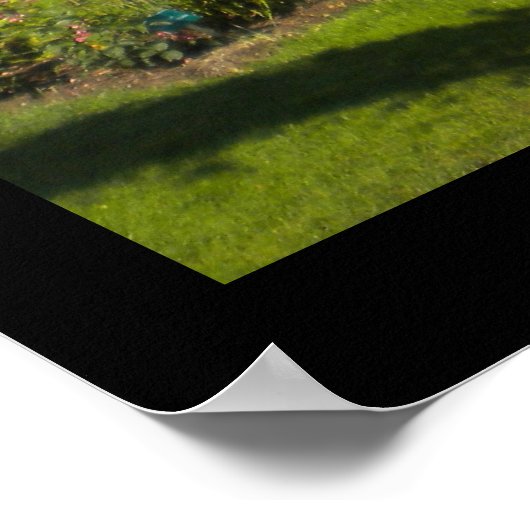 バラ園エリザベス・パークのポスター ポスター (角)