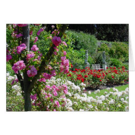 バラ園カード