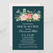 バラ園海軍|ブライダルシャワー 招待状 (正面/裏面)