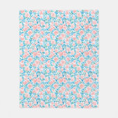 バラ園2 フリースブランケット (正面)