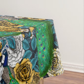バラ園3の孔雀 テーブルクロス (インサイチュ)
