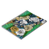 バラ園3の孔雀 ノートブック (左側)