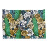 バラ園3の孔雀 枕カバー (裏面-右)