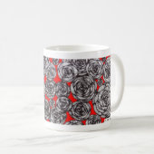 "バラ園"のマグ コーヒーマグカップ (正面右)