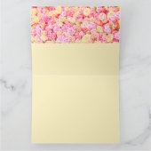 バラ園 カード (内部)