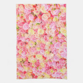 バラ園 キッチンタオル (縦)