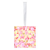 バラ園 キューブオーナメント (右)