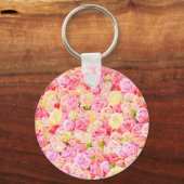 バラ園 キーホルダー (正面)