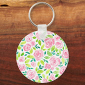 バラ園 キーホルダー (正面)