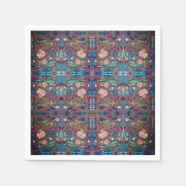 バラ園 スタンダードカクテルナプキン