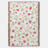 バラ園 スローブランケット (正面縦)