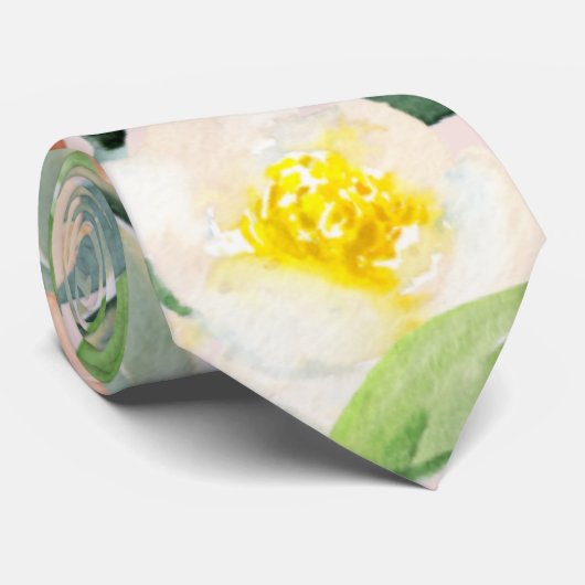バラ園 ネクタイ (ロール)
