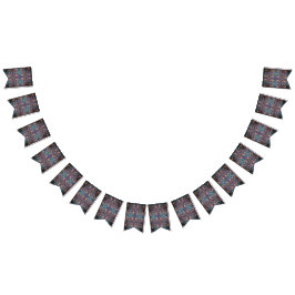 バラ園 バンティングフラッグ