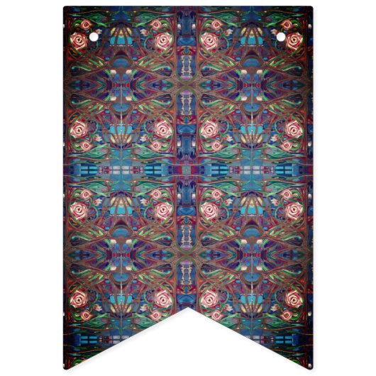 バラ園 バンティングフラッグ (第2の旗)