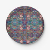 バラ園 ペーパープレート (正面)