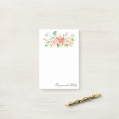 バラ園 ポストイット (デスク上)