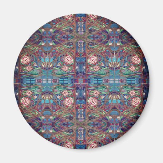 バラ園 マグネット (正面)