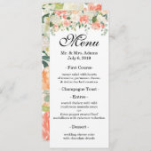 バラ園 メニュー (正面/裏面)