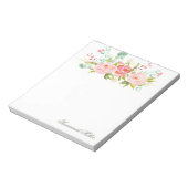 バラ園 |メモ帳 ノートパッド (回転)