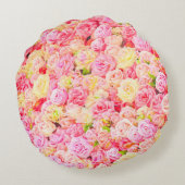 バラ園 ラウンドクッション (裏面)