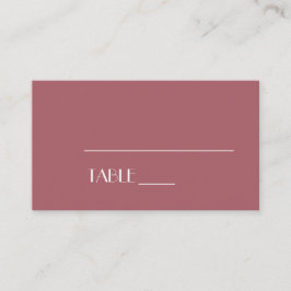 バラ園 |暗いバラ結婚の座席表 プレイスカード