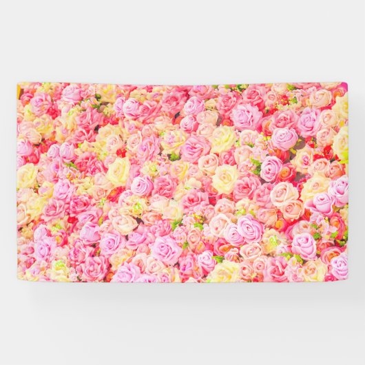 バラ園 横断幕 (横)