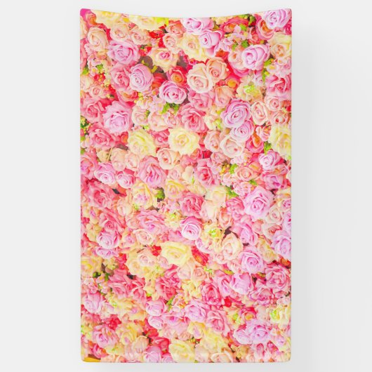 バラ園 横断幕 (縦)