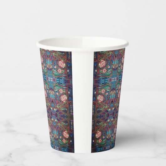 バラ園 紙コップ (左)