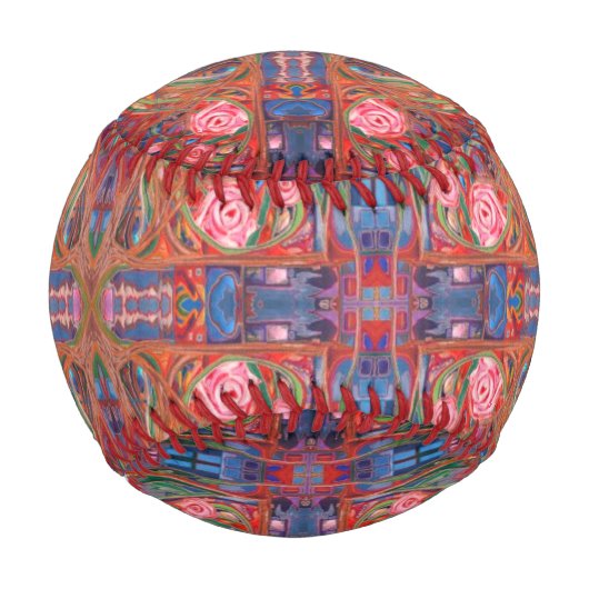 バラ園 野球ボール (裏面)