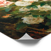 バラ園（1902年） ポスター (角)