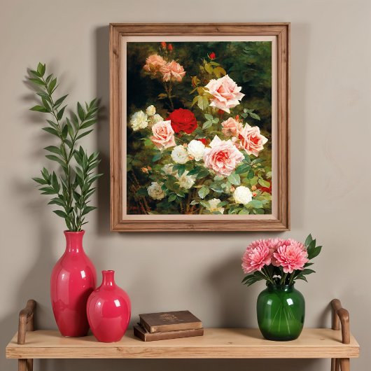 バラ園（1902年） ポスター